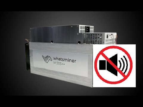 Видео: Шумобокс для Whatsminer m30s++