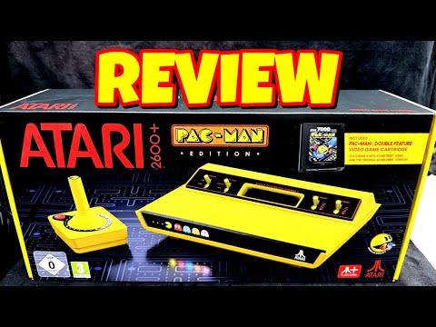 Видео: Обзор Atari 2600+ Pac Man Edition: обновлённая консоль — это ПОБЕДА
