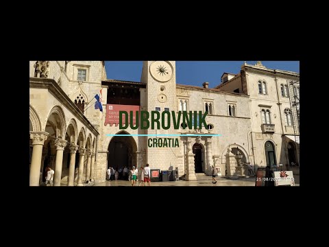 Видео: Dubrovnik - Croatia - Дубровник - Хърватска