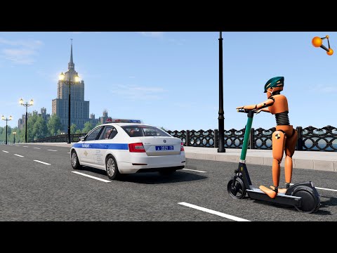 Видео: ОТЕЦ АРЕНДОВАЛ СЫНУ САМОКАТ, НО ЗАПРЕТИЛ ВЫЕЗЖАТЬ НА ДОРОГУ | BeamNG.drive