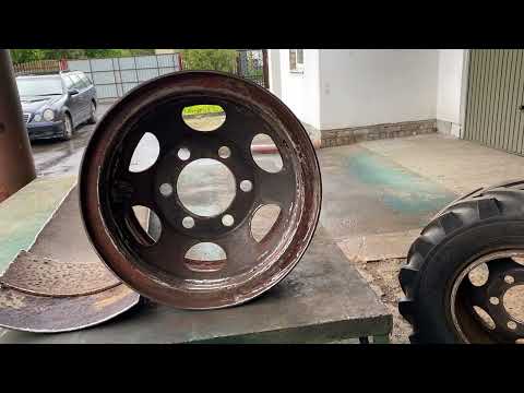 Видео: Меняю вылет дисков для самодельного трактора.