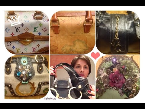 Видео: Мои сумки/1ч~Pink Lady