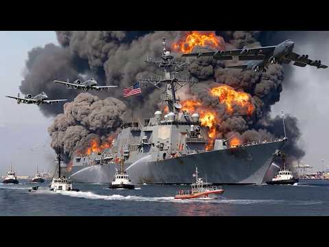 Видео: США влаштували ІДЕАЛЬНУ пастку… Іран клюнув — а потім A-10 та B-52 СТЕРЛИ їх з лиця землі