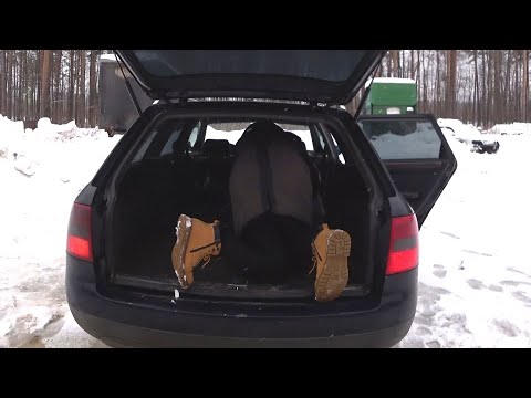 Видео: В этом багажнике можно... Audi A6 C5 Avant