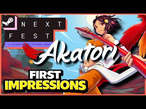 Видео: Akatori — Steam Next Fest 2026 — Первые впечатления и геймплей!