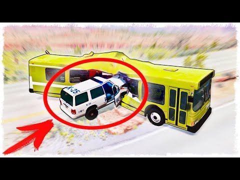 Видео: А ГОВОРИЛ НЕ ПОЙМАЕМ... УГАРНЫЕ КОШКИ vs МЫШКИ В BEAMNG!!!