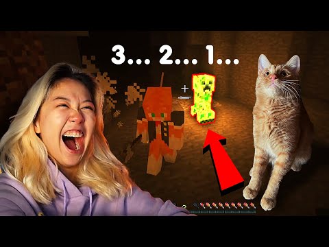 Видео: Учу Хому играть в Майнкрафт😝 (СМЕШНЫЕ МОМЕНТЫ)