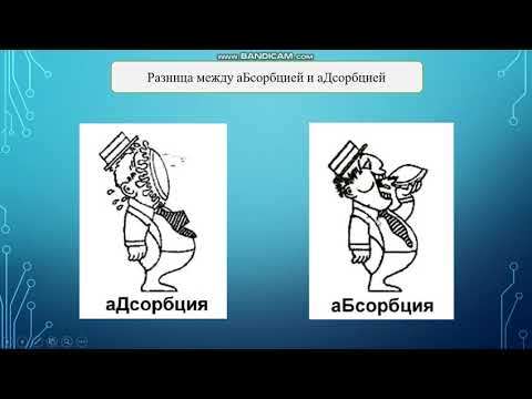 Видео: Сорбция