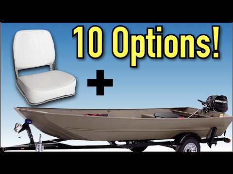 Видео: Лучшие варианты крепления сиденья для лодки Jon Boat