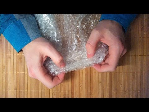 Видео: ASMR – звуки лопающейся пузырчатой упаковки (Попит/Pop it) ⁄ 3D ( Sounds bursting bubble wrap ) #10