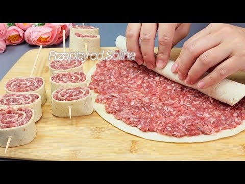 Видео: БЕРУ ОБЫЧНЫЙ ФАРШ И ЛАВАШ, а ПОЛУЧАЕТСЯ ТАКАЯ ВКУСНЯТИНА.ОЧЕНЬ ВКУСНЫЙ ОБЕД ИЛИ УЖИН!🔝