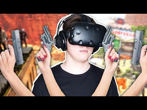Видео: ЗОМБИ! ОНИ ЗА СПИНОЙ В VR! НАМ НУЖНО БОЛЬШЕ РУК! ( Arizona Sunshine ) HTC Vive
