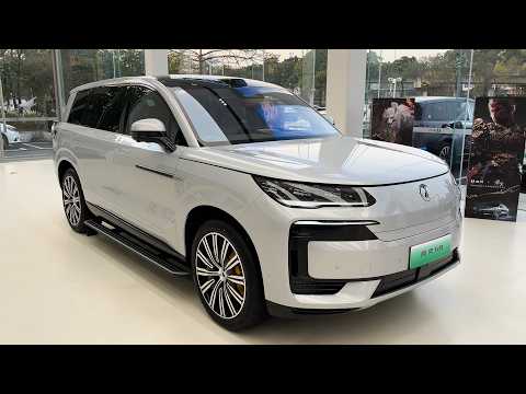 Видео: Интерьер и экстерьер роскошного внедорожника BYD Denza N9 2025 года в деталях 4K