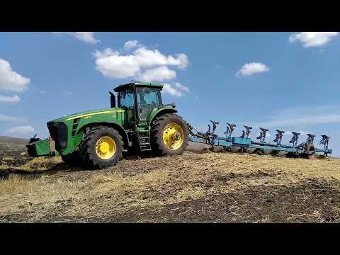 Видео: Очень тяжёлая пахота 2021! John Deere 8430 и Lemken diamant11! Плуг трещит по швам! СМОТРЕТЬ ВСЕМ!!!
