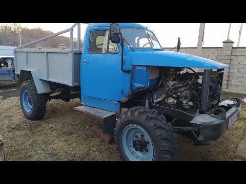 Видео: Газ -63 с двигателем УМЗ-421.