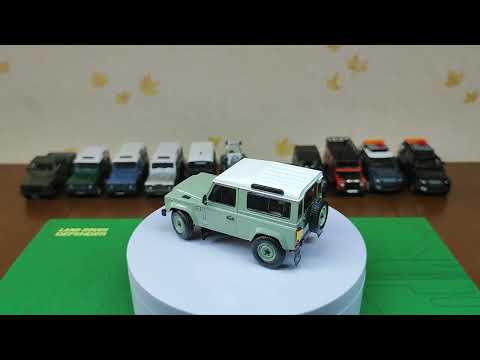 Видео: Модели 1/43. Land Rover Defender.