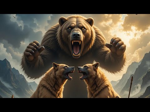Видео: Кангалские псы против медведя. Невероятная преданность и храбрость в действии