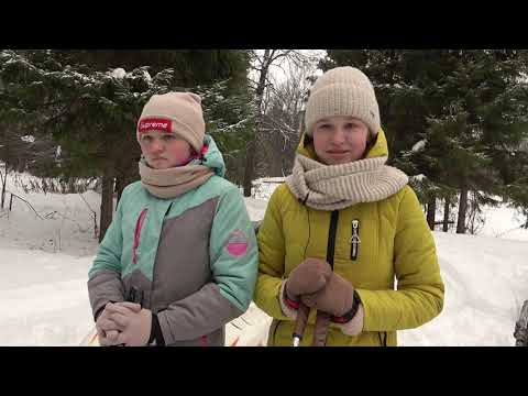 Видео: Лыжная прогулка в деревне Бабаево