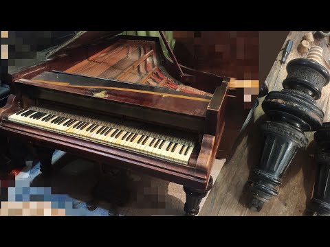 Видео: Ножки для рояля Я. Беккер №3397