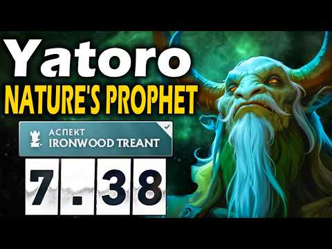 Видео: Яторо на Фурионе, БОЛЬШЕ УРОНА в ПАТЧЕ 7.38! - Yatoro Natures Prophet ДОТА 2