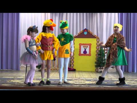 Видео: Малый театр Отражение, Набережные Челны, сказка Теремок С.Маршак