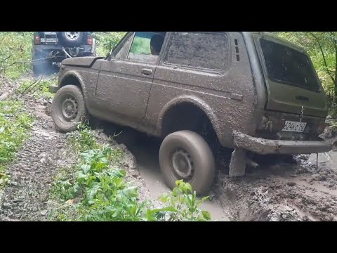 Видео: Возвращение на маршрут до р. Кельбес. Эвакуирывали 2 Нивы с Тайги.