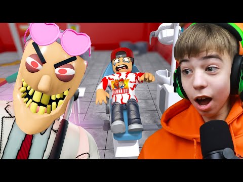 Видео: 😱 ОН ХОЧЕТ МОИ ЗУБЫ! ➢ Побег от ДАНТИСТА Боба в Роблокс!