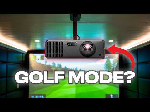 Видео: НАКОНЕЦ...проектор, который ИДЕАЛЬНО подходит для домашних гольф-симуляторов?