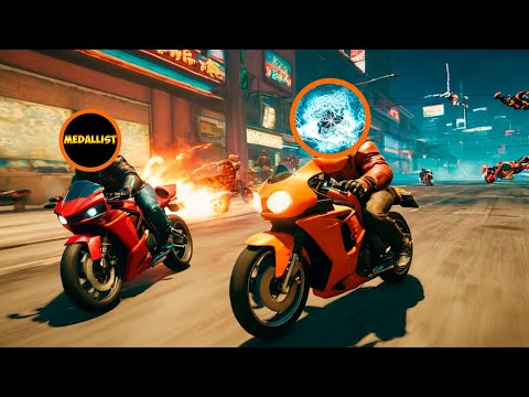 Видео: КВАНТУМЕЦ И МЕДАЛИСТ УНИЖАЮТ ВСЕХ НА МОТОЦИКЛАХ!