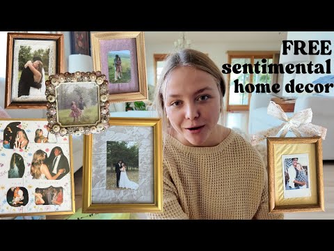 Видео: Превращаем свадебные воспоминания в декор дома! (за 0 долларов)