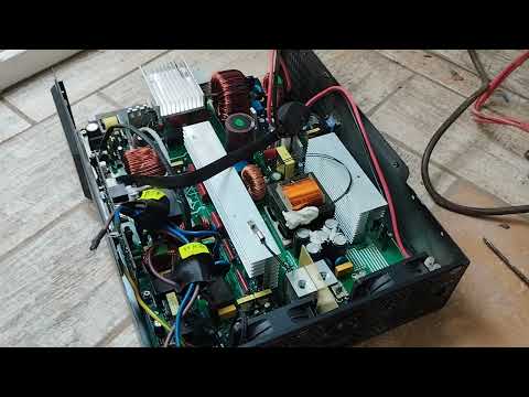 Видео: инвертор из Китая . ошибка 52. внутренасти