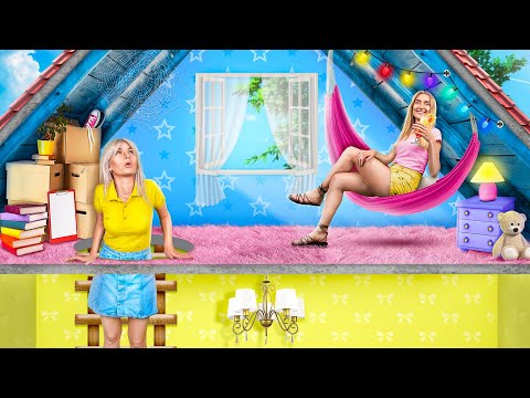 Видео: Строим секретную комнату на чердаке