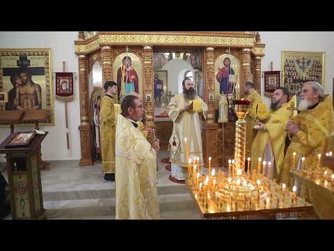 Видео: Литургия в храме преподобной Евфросинии Полоцкой агрогородка Пограничный. Мгновения