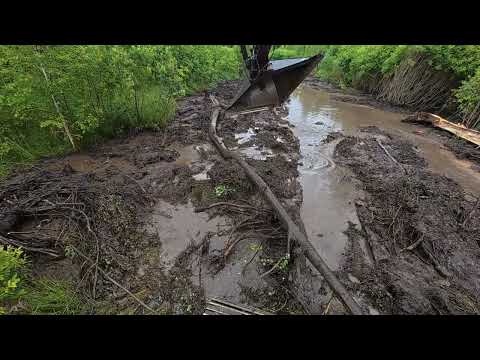 Видео: Ров со множеством изгибов. Часть 3.