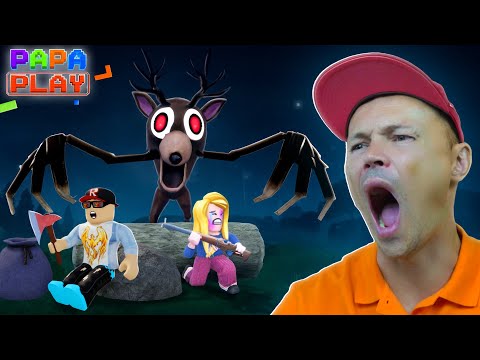 Видео: Выживаю в лесу с Катей / 99 Nights in the Forest