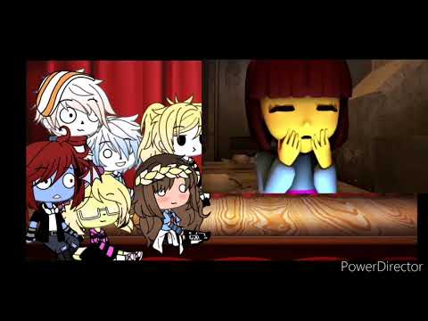 Видео: Реакция андертейл на Реалестичный UNDERTALE   2 часть