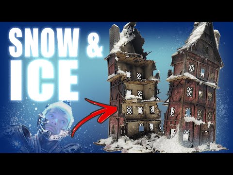 Видео: Вероятно, САМЫЕ БЫСТРЫЕ снежные эффекты, которые вы когда-либо делали | Terrain School S1E8 | Нов...