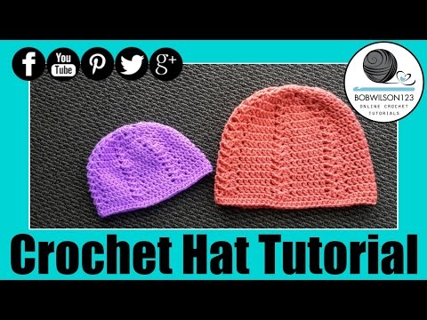 Видео: Мастер-класс по вязанию крючком шапки-ракушки