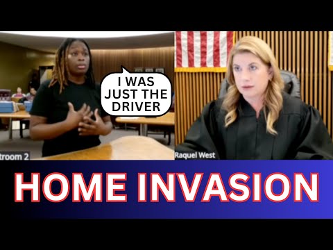 Видео: Женщина думает, что она невиновна, потому что она была за рулём, скрывшимся с места преступления ...