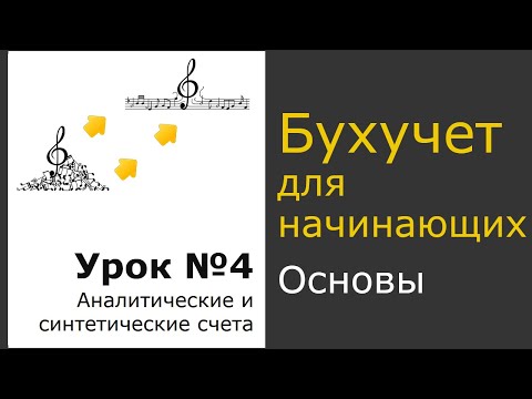 Видео: Аналитические и синтетические счета