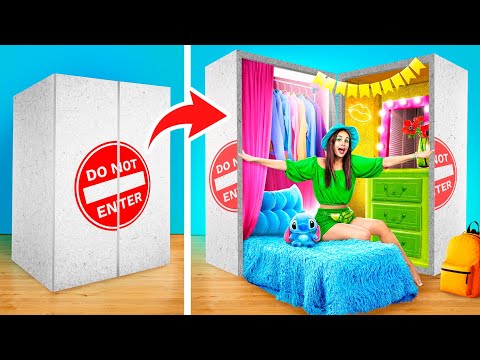 Видео: Я построила раздвижной дом