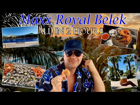 Видео: MAXX ROYAL BELEK🇹🇷 / ALL in 2 hours / ВЕСЬ ОТЕЛЬ ЗА 2 ЧАСА