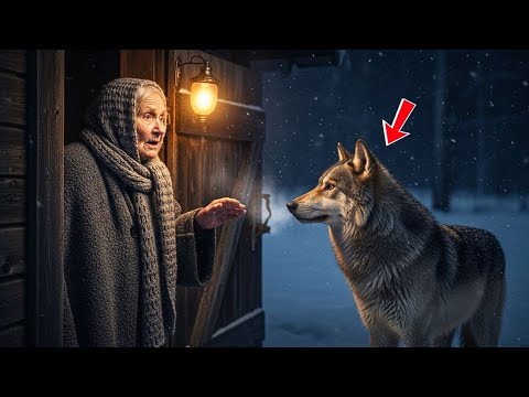 Видео: Волчица пришла ночью… и чудо согрело всю деревню
