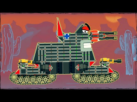 Видео: монстр танк битва гигантская сталь | Супер битва танков | Мультики про танки