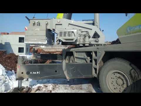 Видео: Работа на кране 80 тонн. 11 12 марта 2024
