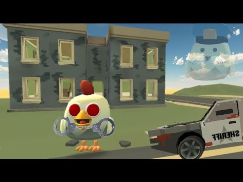 Видео: История Scary Chicken 666 😈 | Как Плачущая Курица села в тюрьму!!! серия #2