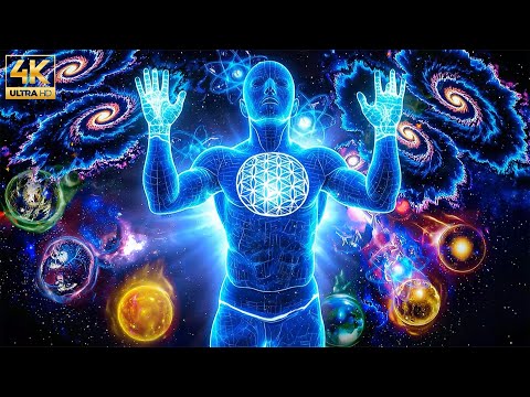 Видео: 528 Гц | Массаж мозга во время сна, выработка мелатонина, избавление от лишних мыслей, беспокойст...