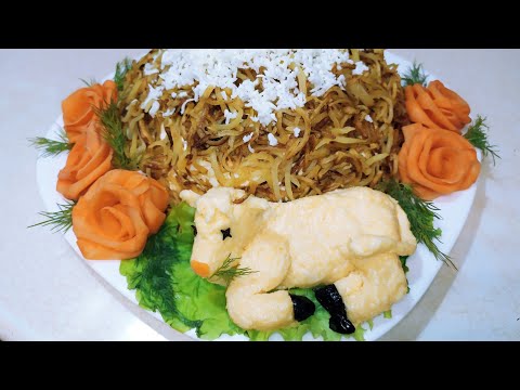 Видео: И СНОВА БЫК! 😁 САЛАТ НА НОВЫЙ ГОД. Салат СТОГ СЕНА.