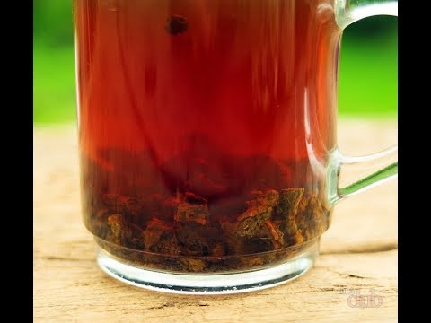 Видео: Ферментированный чай из листьев плодово ягодных деревьев и малины