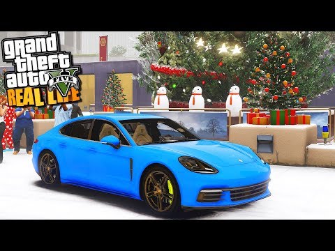 Видео: ГТА 5 Реальная Жизнь №190 ПОСТАВИЛИ НОВОГОДНЮЮ ЁЛКУ! ТЕСТИРУЕМ PORSCHE PANAMERA ЗИМОЙ!